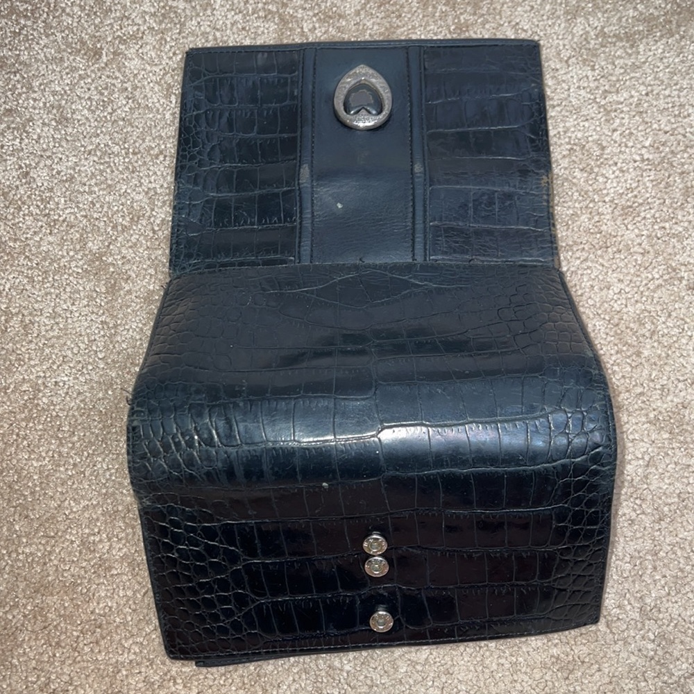 Brighton Black Textured Wallet - Picture 6 of 9